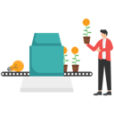 پیش‌نمایش فایل businessman-generating-organic-business-idea-8729923 از پک مفهوم کسب و کار