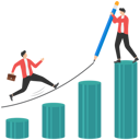 پیش‌نمایش فایل businessman-moving-towards-success-8729935 از پک مفهوم کسب و کار