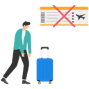 پیش‌نمایش فایل man-got-flight-canceled-8729946 از پک مفهوم کسب و کار