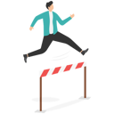 پیش‌نمایش فایل businessman-jumping-over-hurdles-8720570 از پک مفهوم کسب و کار