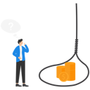 پیش‌نمایش فایل confused-business-men-stand-on-side-of-trap-8720610 از پک مفهوم کسب و کار