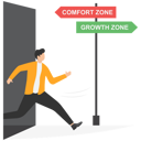 پیش‌نمایش فایل man-walking-from-comfort-zone-8720578 از پک مفهوم کسب و کار