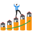 پیش‌نمایش فایل real-estate-market-price-rising-up-chart-8720588 از پک مفهوم کسب و کار