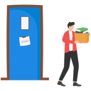 پیش‌نمایش فایل fired-man-leaves-the-office-8724453 از پک مفهوم کسب و کار