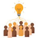 پیش‌نمایش فایل leader-concentrates-team-efforts-on-new-ideas-8724489 از پک مفهوم کسب و کار