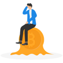 پیش‌نمایش فایل bitcoin-or-cryptocurrency-price-falling-down-8761221 از پک مفهوم کسب و کار