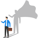 پیش‌نمایش فایل businessman-dreams-of-becoming-superhero-8832929 از پک کسب و کار