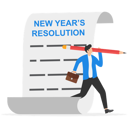 پیش‌نمایش فایل entrepreneur-holding-pen-thinking-about-new-years-resolution-on-notepad-paper-8832951 از پک کسب و کار