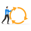 پیش‌نمایش فایل entrepreneur-pushing-consistency-circle-symbol-uphill-with-full-effort-8832952 از پک کسب و کار
