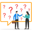 پیش‌نمایش فایل businessman-and-businesswoman-with-many-confused-question-marks-8842401 از پک پروژه کسب‌وکار
