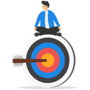 پیش‌نمایش فایل businessman-stay-focused-and-concentrate-on-business-goal-and-target-8842403 از پک پروژه کسب‌وکار