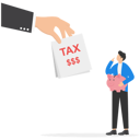 پیش‌نمایش فایل entrepreneur-holding-saving-piggy-bank-looking-at-tax-bills-8842392 از پک پروژه کسب‌وکار