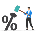 پیش‌نمایش فایل businessman-managing-rate-due-to-interest-rate-8839523 از پک کسب و کار