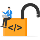 پیش‌نمایش فایل software-engineer-working-on-open-source-project-8839493 از پک کسب و کار