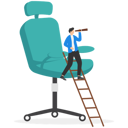 پیش‌نمایش فایل businessman-looking-for-job-opportunity-8851395 از پک مفهوم کسب و کار