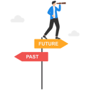 پیش‌نمایش فایل businessmen-confidently-choose-to-move-forward-to-future-8851406 از پک مفهوم کسب و کار