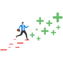پیش‌نمایش فایل man-climbing-abstract-plus-and-minus-ladder-to-top-8851363 از پک مفهوم کسب و کار