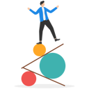 پیش‌نمایش فایل young-man-balance-in-work-tasks-8851374 از پک مفهوم کسب و کار