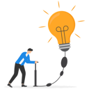 پیش‌نمایش فایل young-man-create-new-idea-8851393 از پک مفهوم کسب و کار