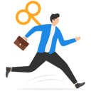 پیش‌نمایش فایل businessman-running-on-high-energy-8867263 از پک کسب و کار