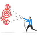 پیش‌نمایش فایل businessman-with-multiple-target-8867248 از پک کسب و کار