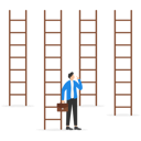پیش‌نمایش فایل businessman-choices-ladder-to-success-8880962 از پک کسب و کار