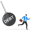 پیش‌نمایش فایل businessman-running-away-from-debt-pendulum-8880960 از پک کسب و کار