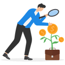 پیش‌نمایش فایل businessman-with-magnifying-glass-considering-long-term-investment-portfolio-8880971 از پک کسب و کار