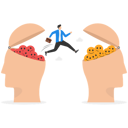 پیش‌نمایش فایل businessmen-change-their-attitude-from-negative-to-positive-8880984 از پک کسب و کار