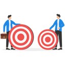 پیش‌نمایش فایل businessmen-with-different-targets-big-and-small-8880968 از پک کسب و کار