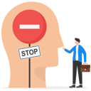 پیش‌نمایش فایل stop-negative-thinking-8880965 از پک کسب و کار