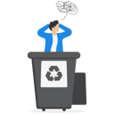 پیش‌نمایش فایل worker-dropped-it-into-trash-8880978 از پک کسب و کار