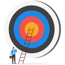 پیش‌نمایش فایل aiming-for-a-high-target-mission-8916533 از پک مفاهیم کسب‌وکار