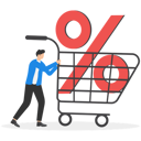 پیش‌نمایش فایل businessman-pushing-shopping-cart-8916477 از پک مفاهیم کسب‌وکار