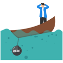پیش‌نمایش فایل businessman-under-debt-8916502 از پک مفاهیم کسب‌وکار
