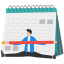 پیش‌نمایش فایل flexible-work-schedule-8916536 از پک مفاهیم کسب‌وکار