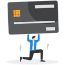 پیش‌نمایش فایل businessman-with-credit-card-debt-8934084 از پک کسب و کار