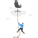 پیش‌نمایش فایل effort-to-achieve-dream-job-8930554 از پک کسب و کار