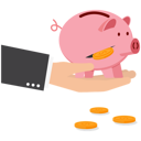 پیش‌نمایش فایل businessman-hand-holding-big-money-bank-of-revenue-being-slitted-with-dollar-coin-loss-8874254 از پک سرمایه گذاری کسب‌وکار
