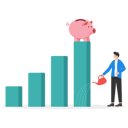 پیش‌نمایش فایل businessman-watering-savings-growth-8874244 از پک سرمایه گذاری کسب‌وکار