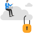پیش‌نمایش فایل businessman-working-on-secure-cloud-8874271 از پک سرمایه گذاری کسب‌وکار