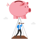پیش‌نمایش فایل businessmen-with-piggy-bank-balloons-look-at-investment-opportunities-8874265 از پک سرمایه گذاری کسب‌وکار