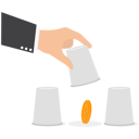 پیش‌نمایش فایل man-pointing-to-cup-to-reveal-money-coin-8874276 از پک سرمایه گذاری کسب‌وکار