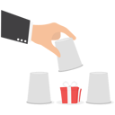 پیش‌نمایش فایل man-pointing-to-cup-to-reveal-reward-8874278 از پک سرمایه گذاری کسب‌وکار