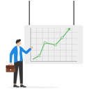 پیش‌نمایش فایل businessman-analyzing-green-upward-arrow-9014242 از پک کسب و کار