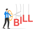 پیش‌نمایش فایل businessman-cutting-bill-alphabet-9014274 از پک کسب و کار