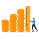 پیش‌نمایش فایل businessman-investor-using-measuring-tape-to-measure-money-coins-stack-height-9014280 از پک کسب و کار