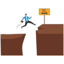 پیش‌نمایش فایل businessman-jumping-to-another-cliff-to-achieve-higher-level-9014290 از پک کسب و کار