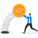 پیش‌نمایش فایل bitcoin-and-cryptocurrency-volatility-9091343 از پک مفهوم کسب و کار