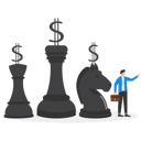 پیش‌نمایش فایل businessman-investor-pushing-chess-king-to-earn-profit-9091344 از پک مفهوم کسب و کار